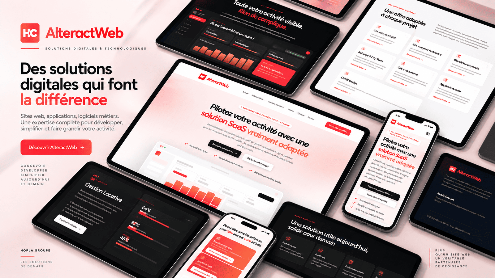 Création de l’écosystème digital d’AlteractWeb